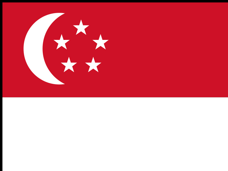 تصویر پرچم سنگاپور-singapore flag
