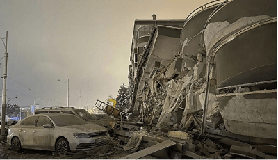 خسارت زلزله در دیاربکر ترکیه