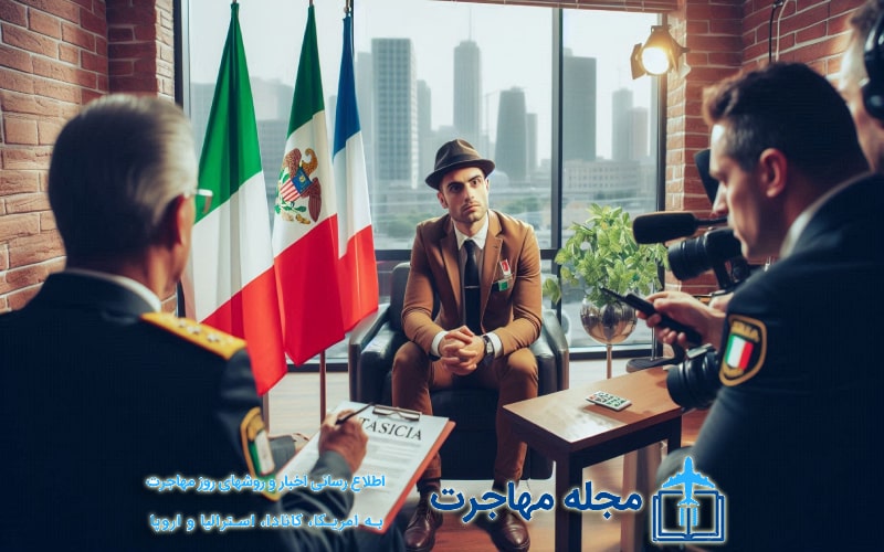 مدت زمان مصاحبه سفارت ایتالیا