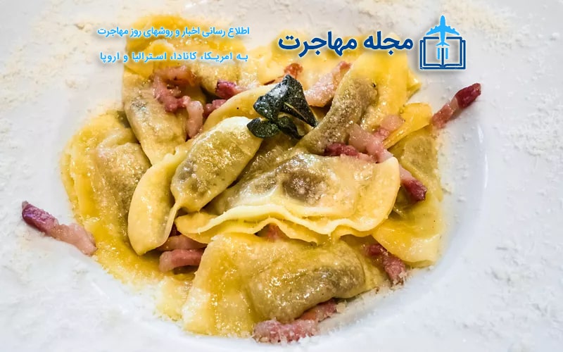 عکس غذاهای محلی برگامو ایتالیا