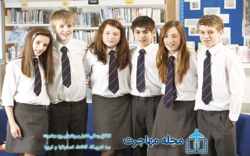 عکس تحصیل دانش آموزان در قطر
